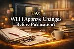 Makes Changes Before Publication