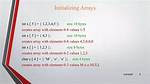 Making Elements of an Array Null