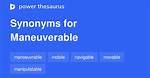 Maneuverable Synonym