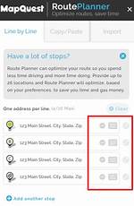 Mapquest Multiple Stops