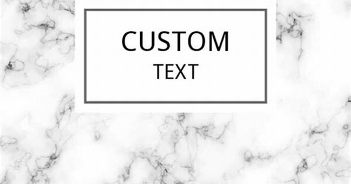 Marble Binder Cover