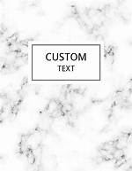 Marble Binder Cover