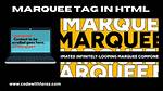Marquee Tag in React