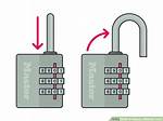 Master Combination Lock Reset