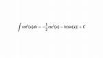 Math Error Evaluating ${ \Int \Cot^3(Ax) Csc^2(Ax)Dx }$ [Closed]