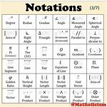 Mathematical Notation - Arrow Sign