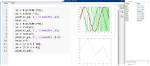 Matlab 'For' Loop and Line Plotting [Beginners Question]