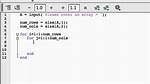 Matlab Sum Sign Inside for Loop