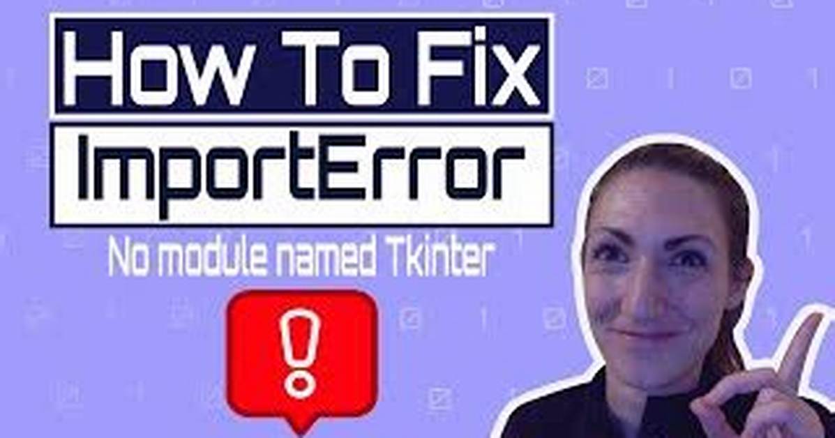 Matplotlib Error - No Module Named Tkinter