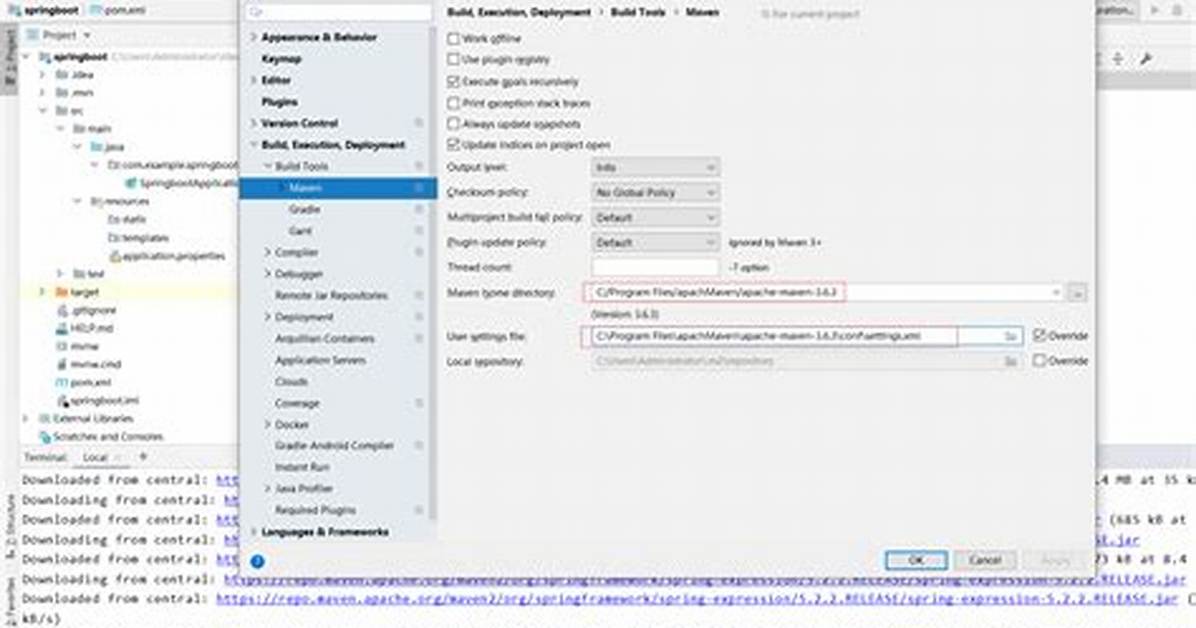 Maven Mojoexecutionexception