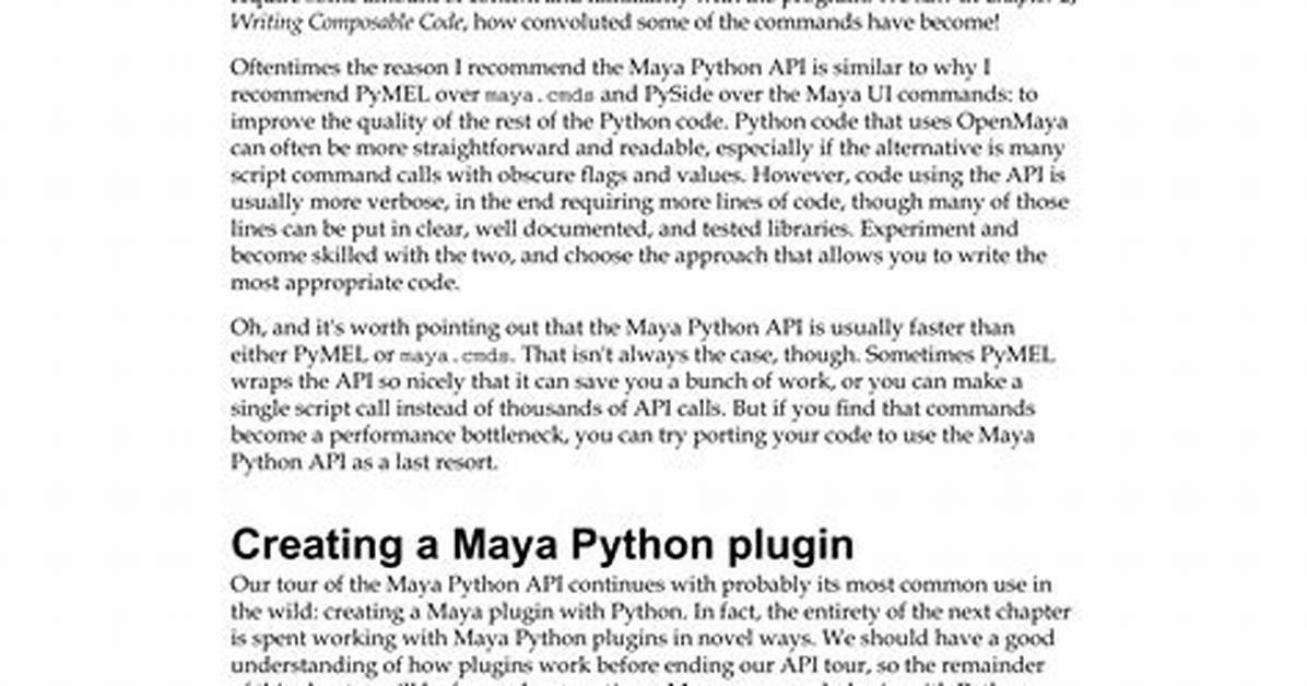 Maya Python Modules Complete Documentation?