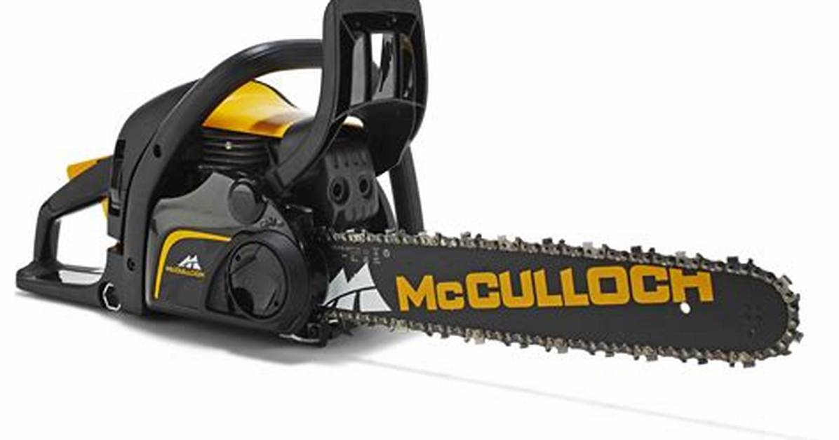 Mcculloch Chainsaw