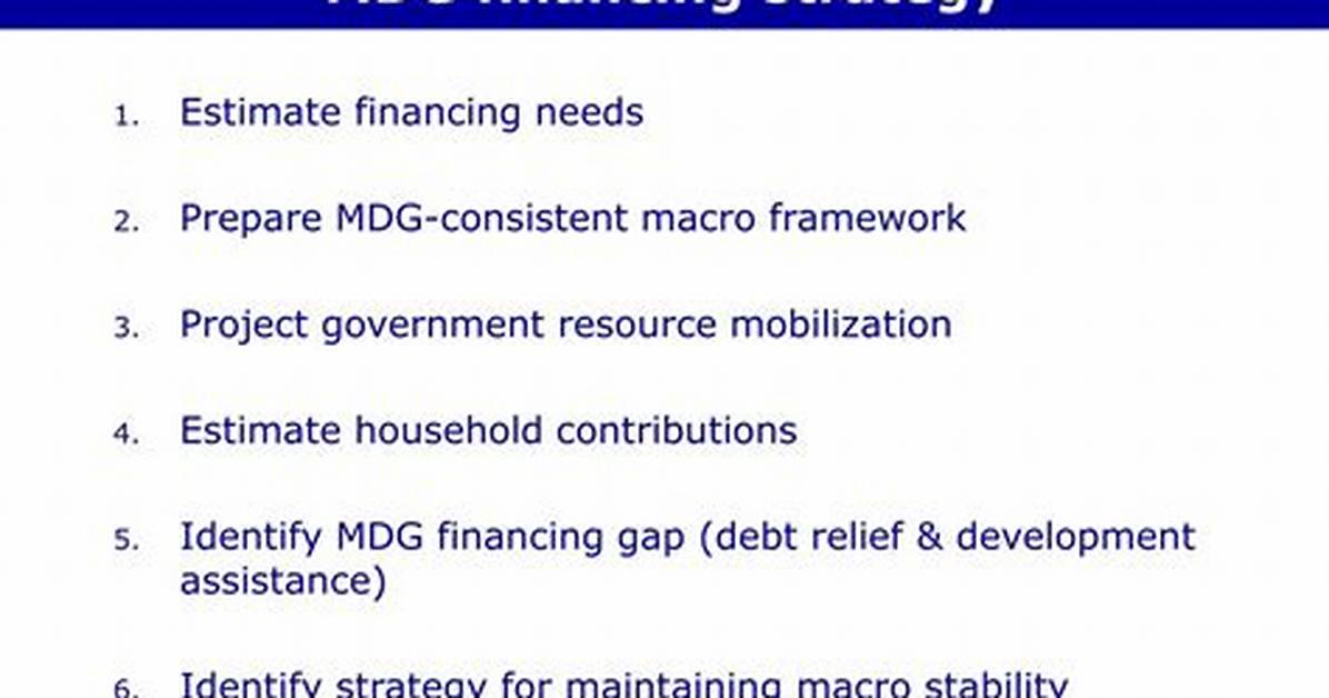 Mdg Financing