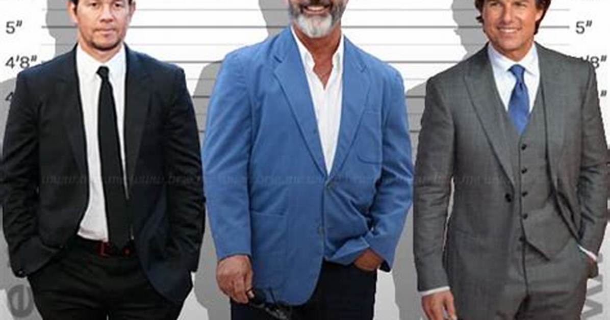 Mel Gibson Height