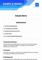 Memo Template