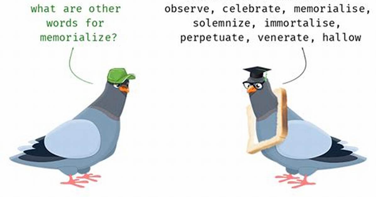 Memorialize Synonym
