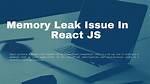 Memory Leak in React When Using Html5 Canvas