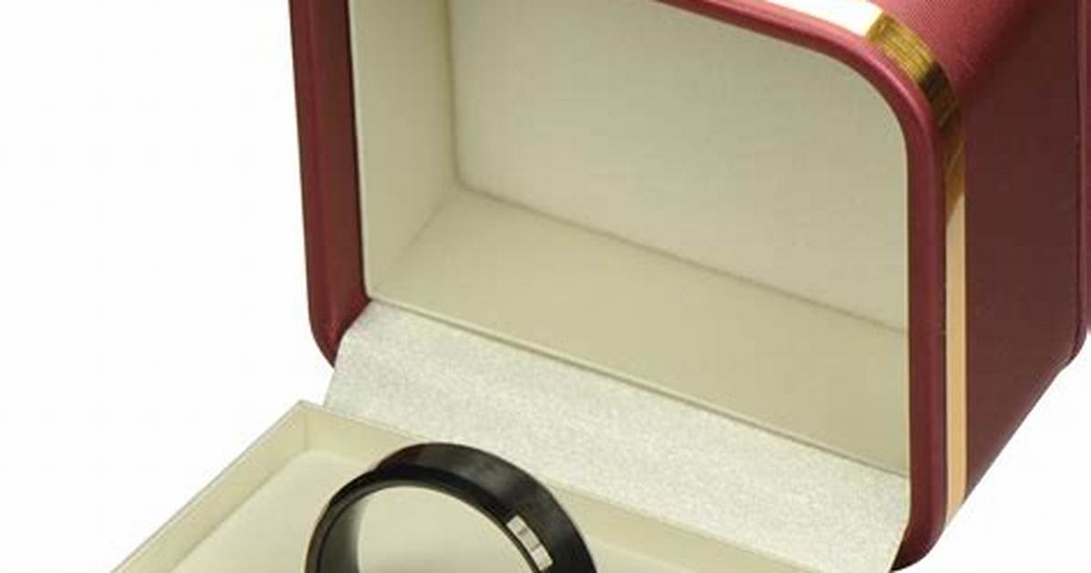 Mens Ring Box