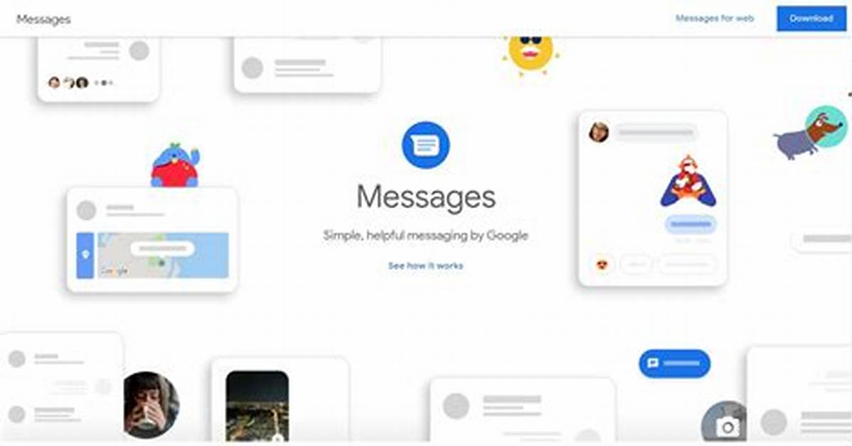 Messages. Google. Com. Web