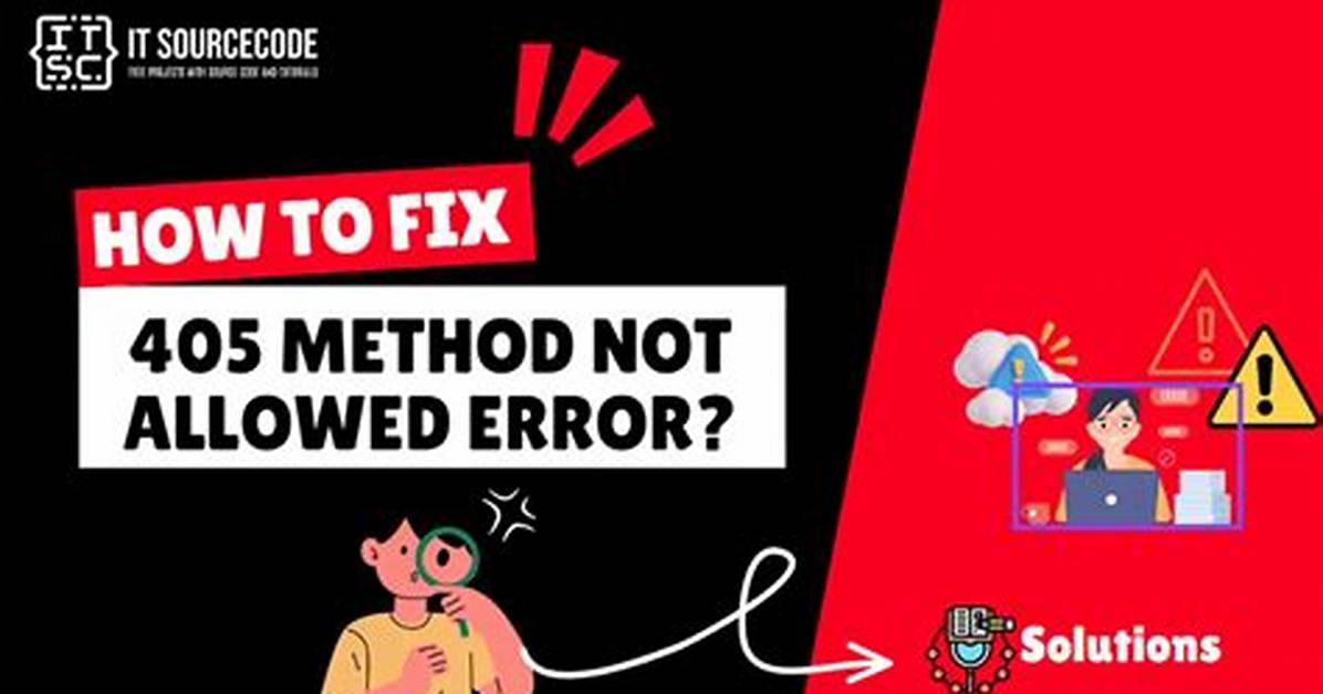 Method Not Allowed Flask Error 405