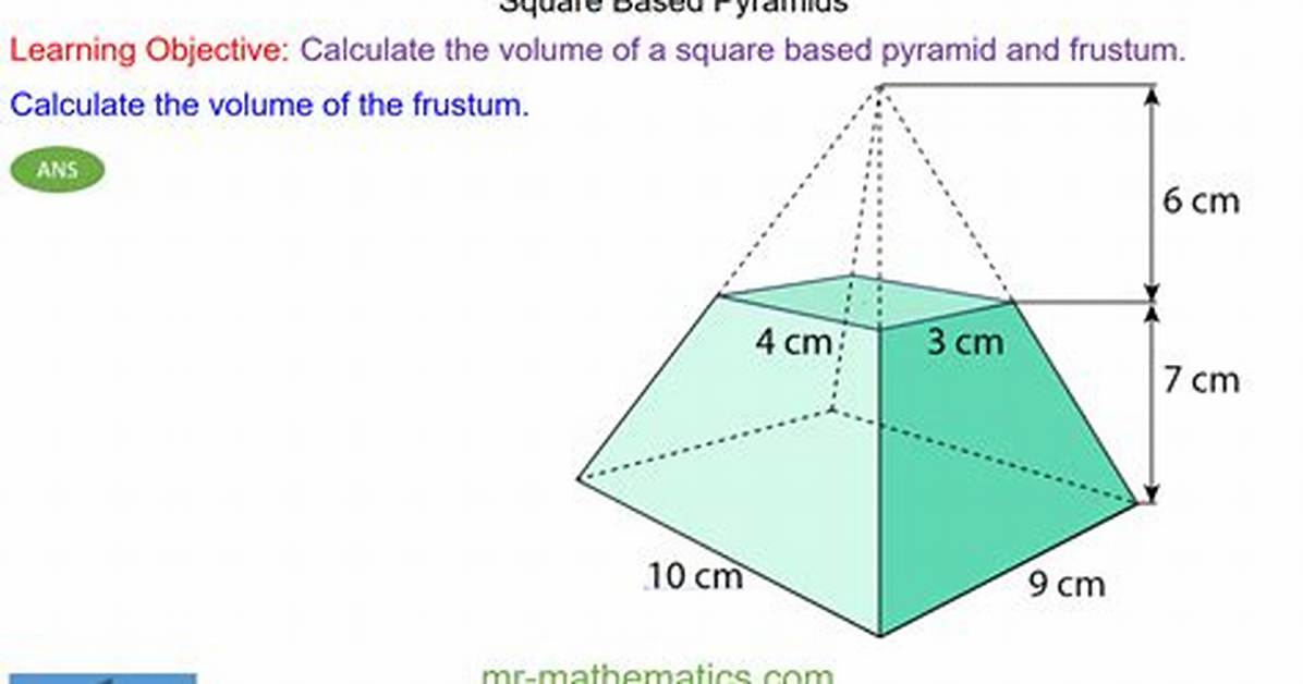 Methods: Pyramid Volume