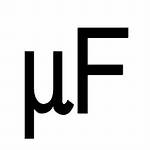 Microfarad Symbol