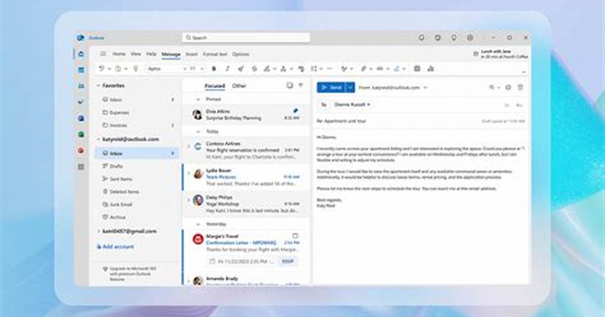 Microsoft Outlook Communication