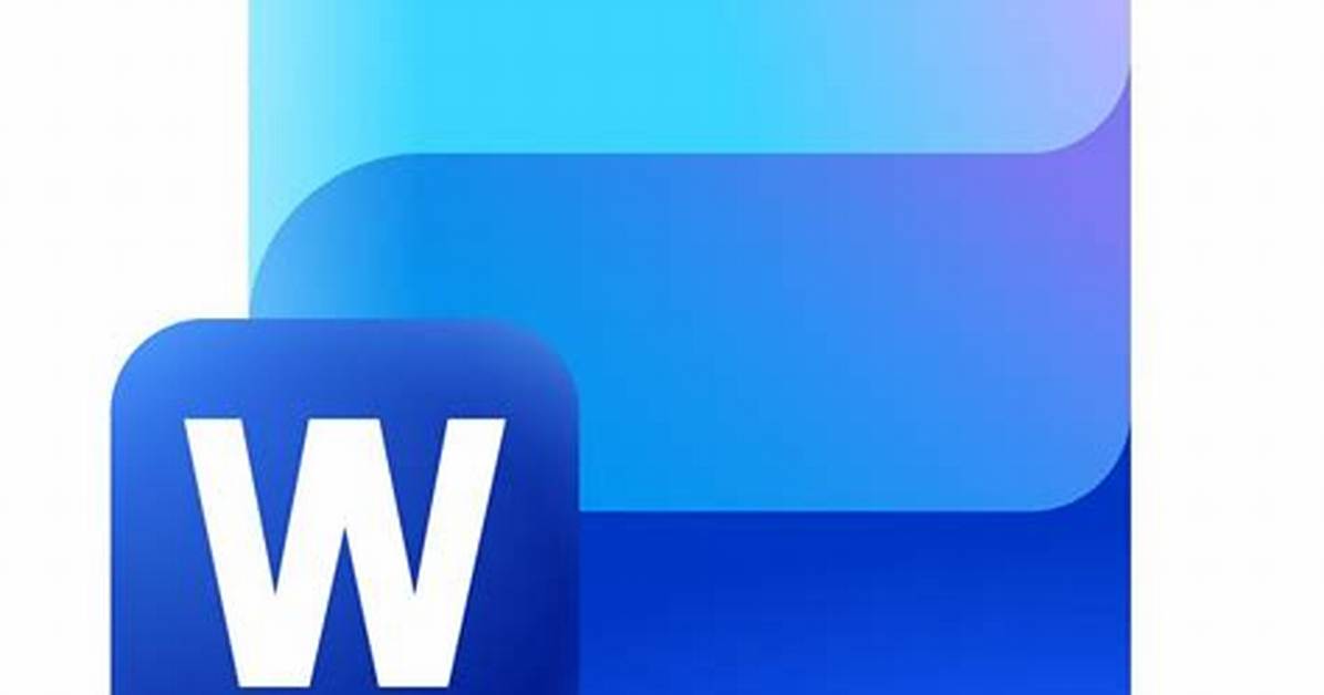 Microsoft Word Icon