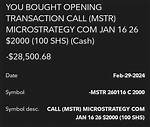 Microstrategy (Mstr) Call Transcripts | Wallmine