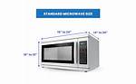 Microwave Sizes