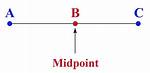 Midpoint Definition Geometry