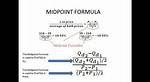 Midpoint Method Formula