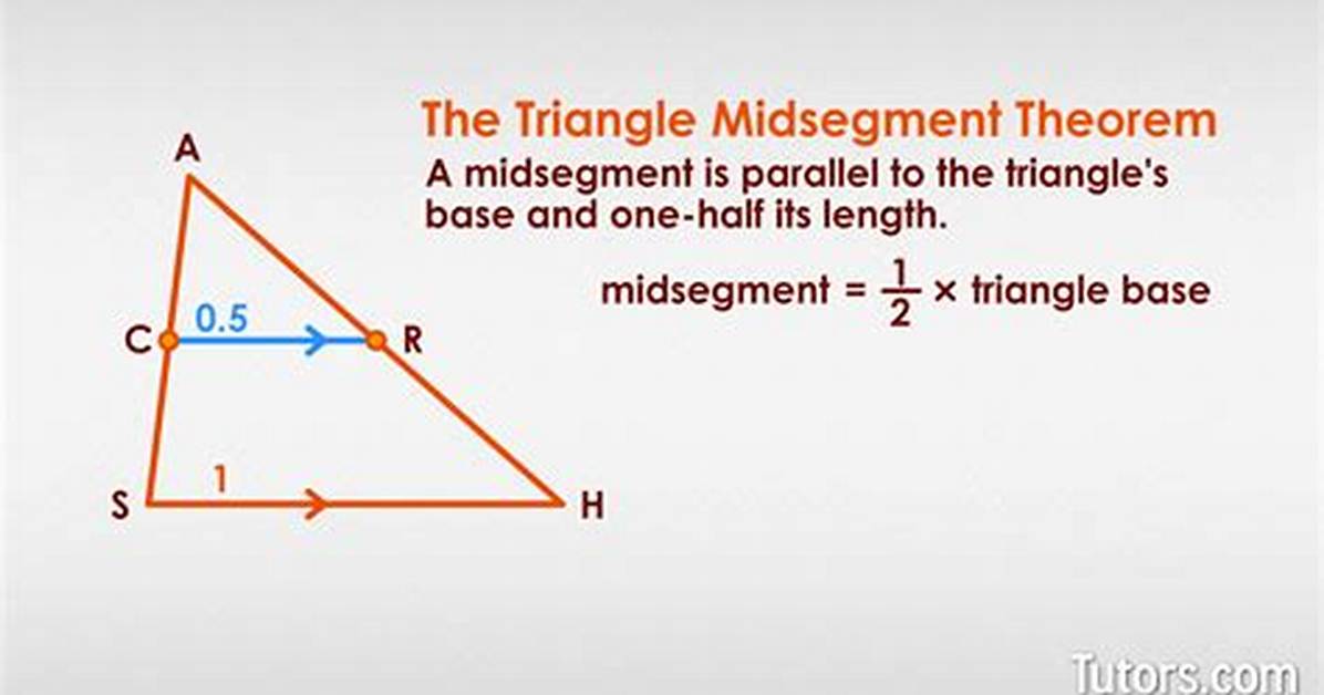 Midsegment Formula