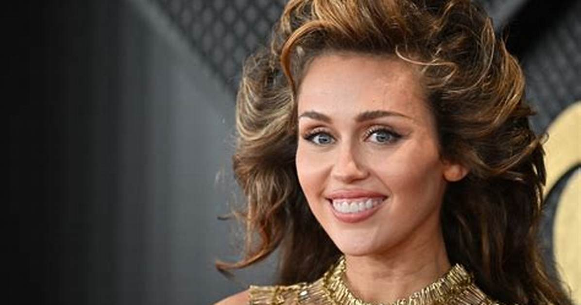 Miley Cyrus Turns Heads with Barely There Mesh Dress at 2024 Grammys
