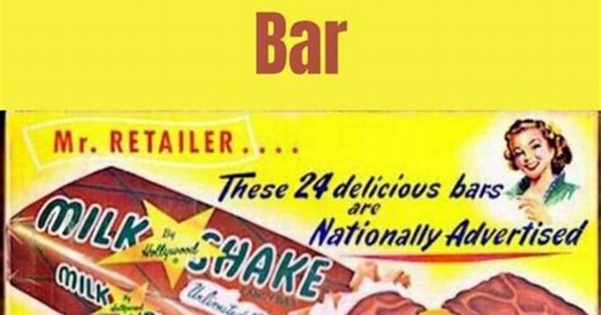 Milkshake Candy Bar