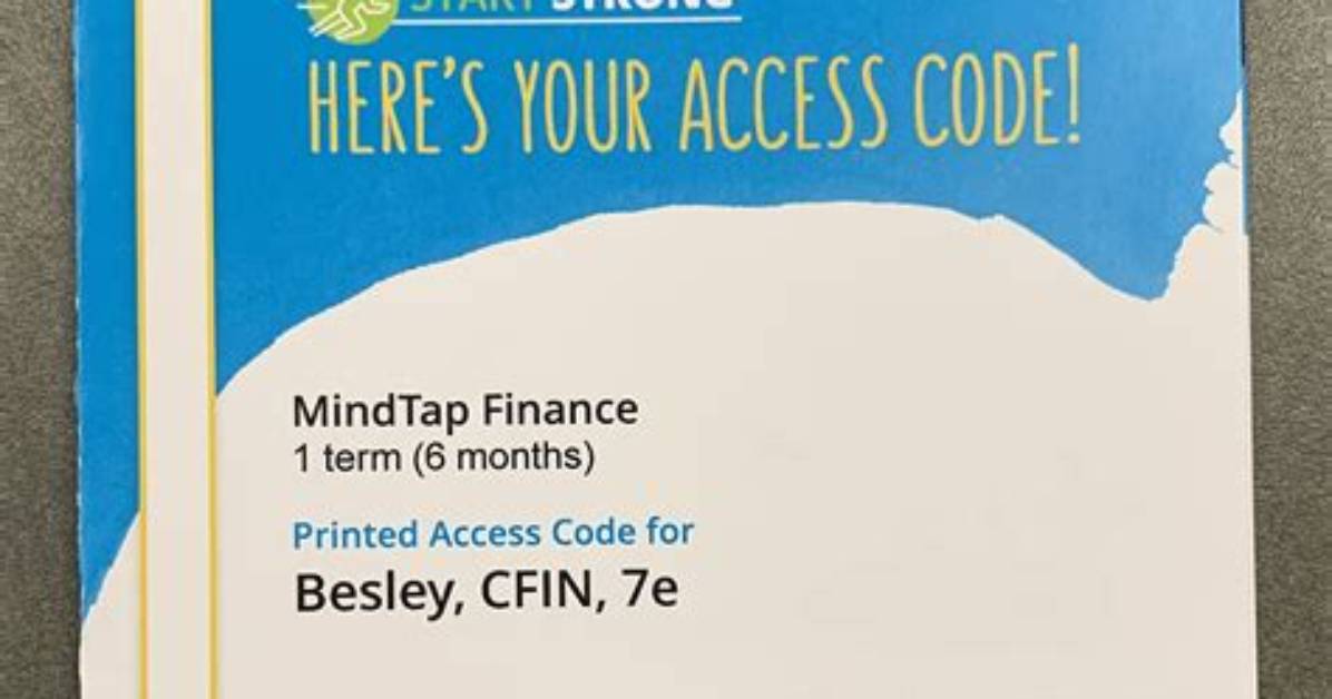 Mindtap Access Code