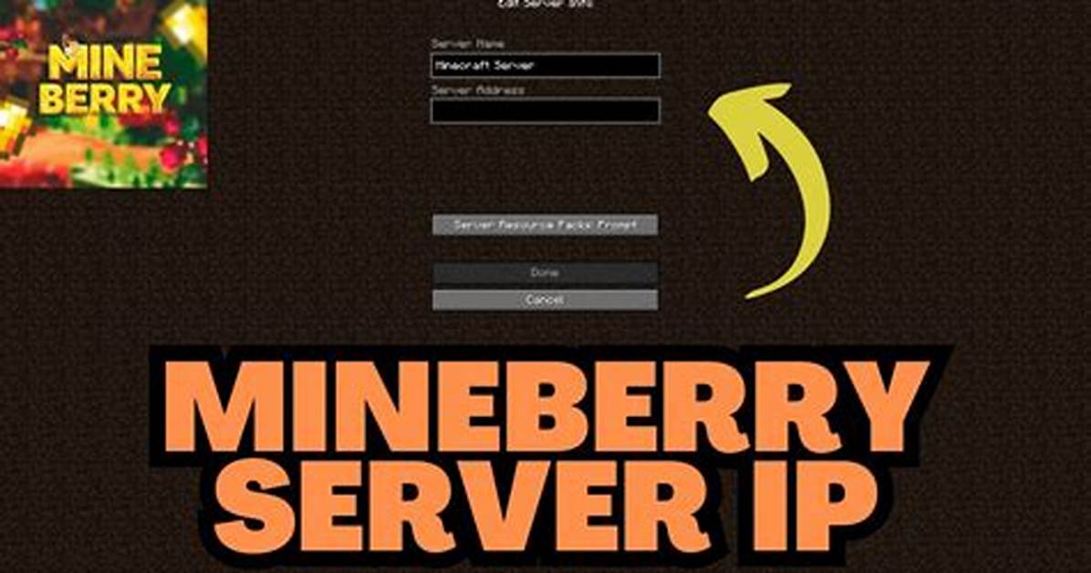 Mineberry Server Ip