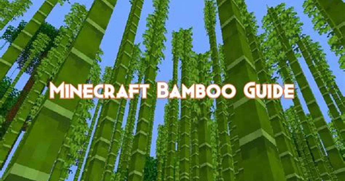 Minecraft Bamboo