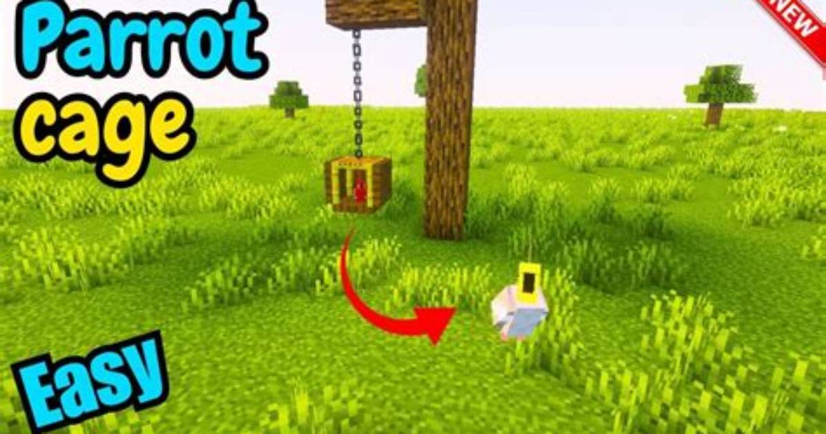 Minecraft Bird Cage