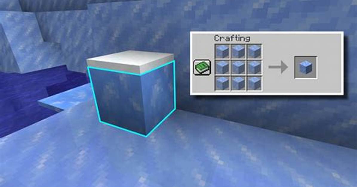 Minecraft Blue Ice