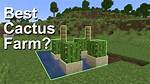 Minecraft Cactus Farm