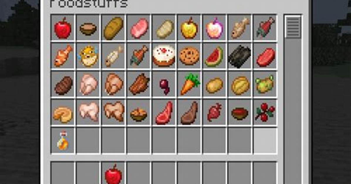 Minecraft Foods