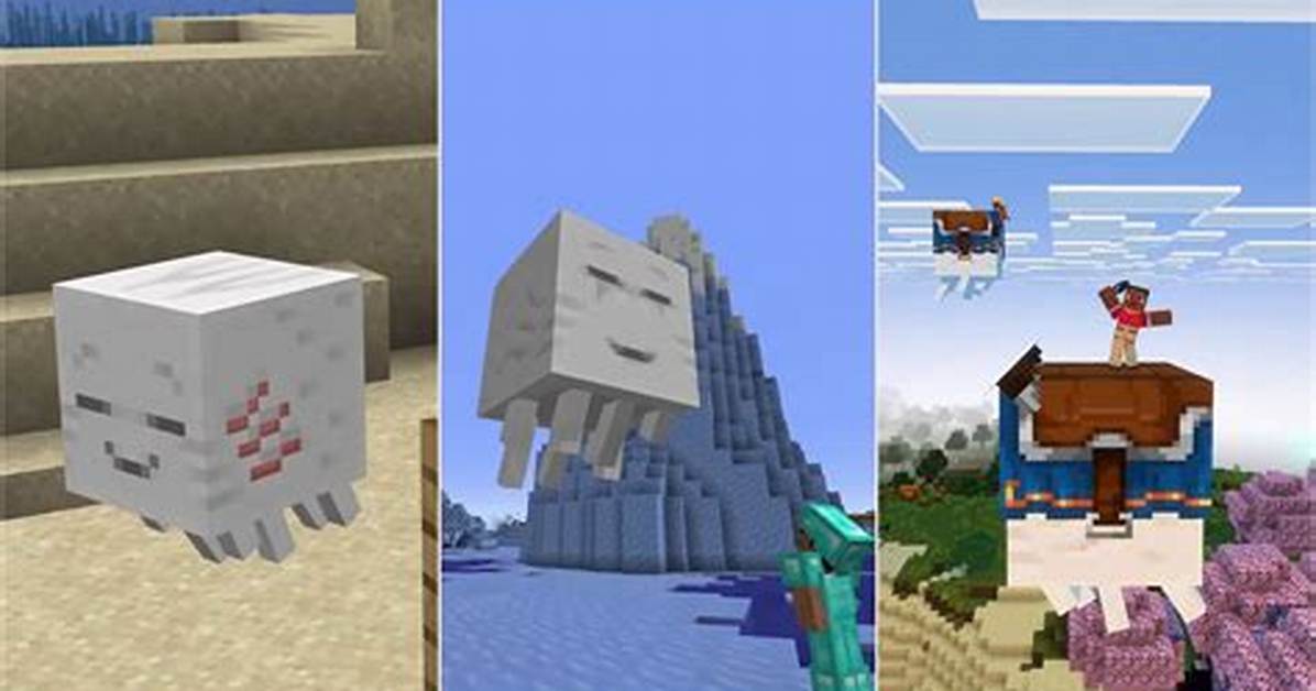 Minecraft Ghasts
