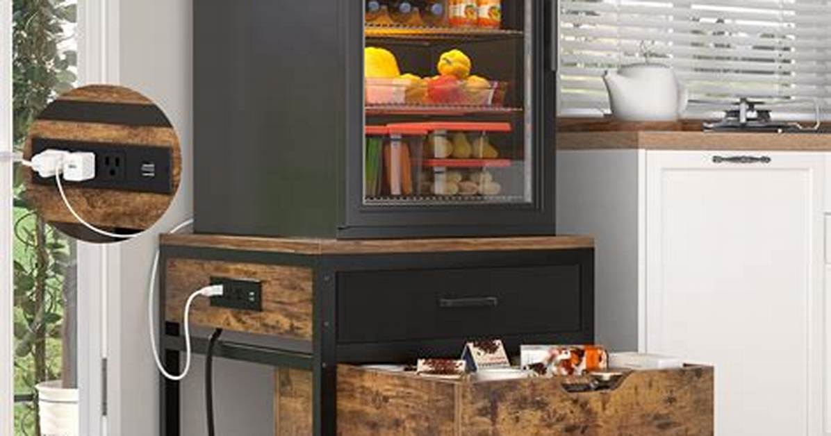 Mini Fridge Stand