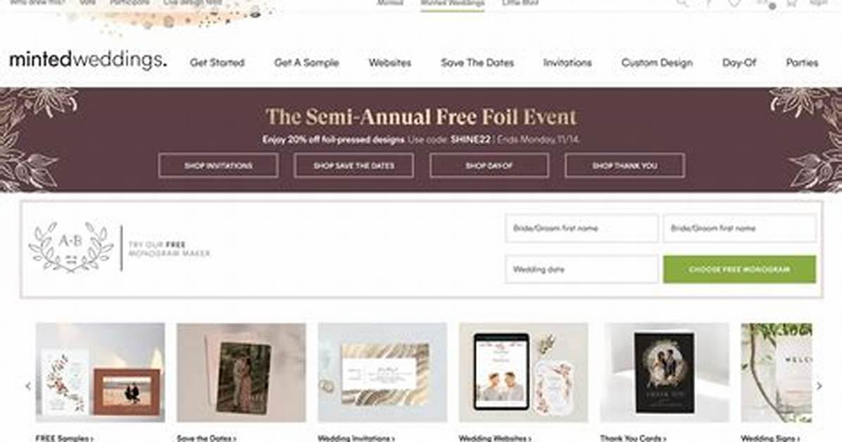 Minted Website