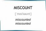 Miscount for Example
