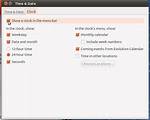 Missing Date & Time Applet from Top Unity Panel