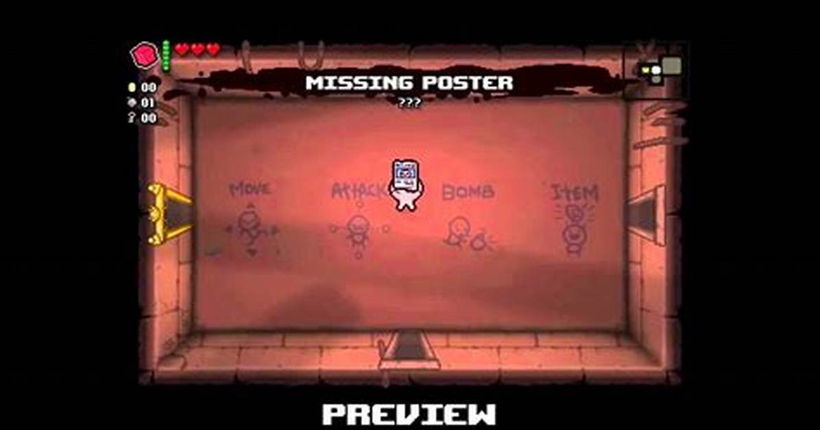 Missing Poster Isaac