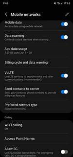 Missing Volte Option | Android Central
