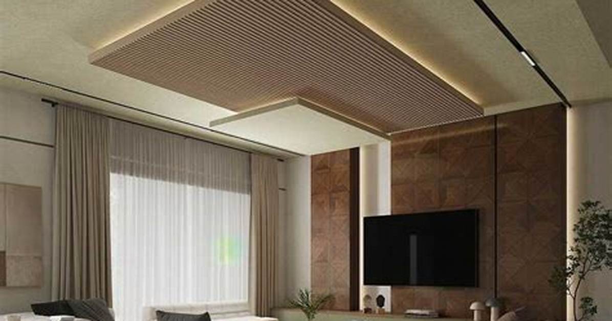 Modern Drop Ceiling